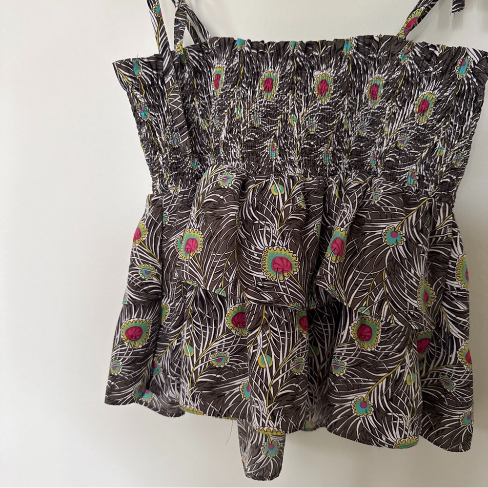 Liberty of London for Target green peacock Camisole - Picture 6 of 6